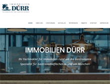 Tablet Screenshot of immobilien-duerr.de